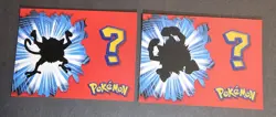 MANKEY X PRIMEAPE LOT - WHOS THAT POKEMON RARE VINTAGE 1997 HOLO CARD - Image 2