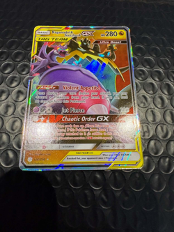 Pokemon Card Naganadel Guzzlord GX 158/236 Cosmic Eclipse - Image 2