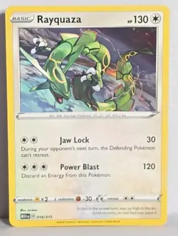 McDonald's 2024 Promo 3X Card Lot Rayquaza Eevee & Quagsire Pokemon TCG Cards NM - Image 4