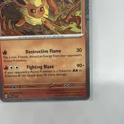 Pokemon TCG Flareon SVP 167 Prismatic Evolutions Promo Card NM - Image 4