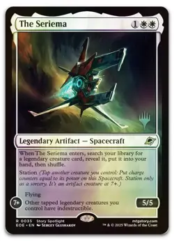 The Seriema #35 (Foil) (NM) Edge of Eternities PPEOE Magic MTG - Image 1