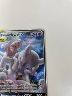 Pokemon TCG Mewtwo & Mew GX TAG TEAM GX Promo Holo SM Black Star SM191 270HP - Image 4