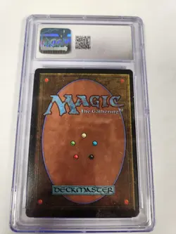 Scrubland - MTG - Revised Edition - 1994 - Rare Dual Land - CGC Graded 8 NM/MINT - Image 2