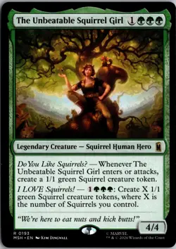 The Unbeatable Squirrel Girl 193 Marvel Super Heroes Magic: The Gathering NM - Image 1