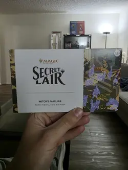 MTG Secret Lair Witch’s Familiar *FOIL* Edition​ New Sealed Free Shipping - Image 1