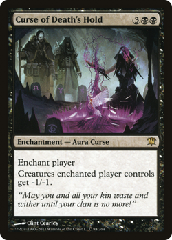 Curse of Death's Hold #94 (HP) Innistrad ISD Magic MTG - Image 1