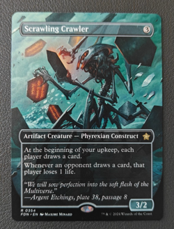 Scrawling Crawler - Borderless - Foundations - FDN - #354 - NM - Image 1