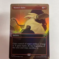 Momo's Heist (Borderless) FOIL #72 Avatar: The Last Airbender: Rare - Image 1