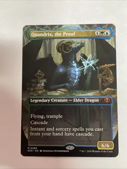 Quandrix, the Proof (Borderless) Secrets of Strixhaven # 286 Mythic - Image 1