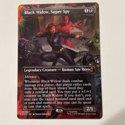 Black Widow, Super Spy (Borderless) (0347) Marvel Super Heroes Mythic - Image 1