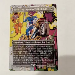 Nick Fury, Agent of S.H.I.E.L.D. (Borderless) (0314) Marvel Super Heroes Rare - Image 1