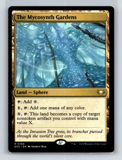 Commander: Edge of Eternities #168 The Mycosynth Gardens - Image 1