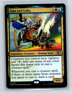 Promo Pack: March of the Machine #229 Inga and Esika - Image 1