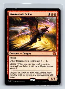 Tarkir: Dragonstorm #123 Stormscale Scion - Image 1