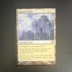 Wizards of the Coast Eiganjo Castle NM COK Regular Rare Land #275 EN - Image 1
