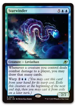 Starwinder #79 (Foil) (NM) Edge of Eternities EOE Magic MTG - Image 1