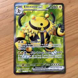 Electivire ex 212/182 Ultra Rare Destined Rivals Pokemon Near Mint - Image 1