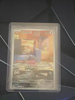 Pokemon Skwovet TCG 222/198 SV1 Scarlet Violet Base Illustration Art Rare Card - Image 1
