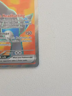 Rampardos ex - 100/084 - Ultra Rare - Pitch Black - Pokemon Card NM/M - Fresh - Image 5
