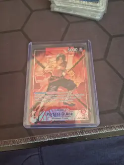 Portgas.D.Ace OP16-001 Alt Art Leader One Piece TCG Card game - Image 1