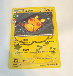 Pokemon TCG Dedenne RC10/RC32 Generations Radiant Collection Holo Uncommon - Image 1