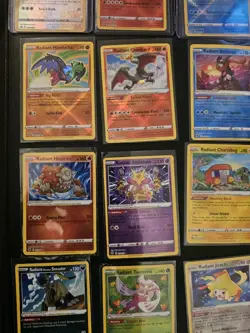 16 Radiant Rare Full Set Complete Pokemon Collection Charizard Greninja Eevee NM - Image 5