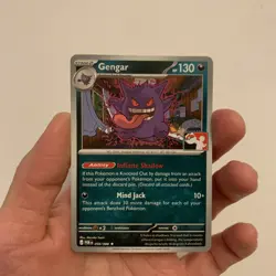 Gengar 050/088 NM - Prize Pack Series 9 - Play! Pokemon Stamped - Image 1