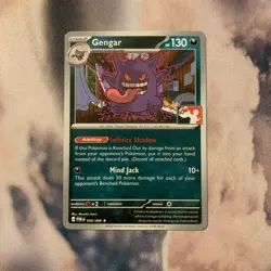 Gengar 050/088 NM - Prize Pack Series 9 - Play! Pokemon Stamped - Image 3