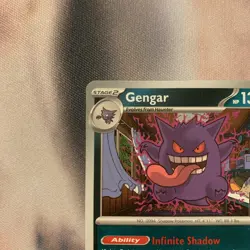 Gengar 050/088 NM - Prize Pack Series 9 - Play! Pokemon Stamped - Image 4
