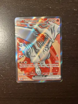 Reshiram ex - 158/086 - Pokemon White Flare Ultra Rare NM - Image 1
