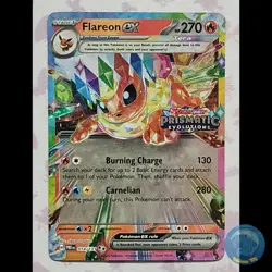 Flareon EX 014/131 Stamped | Double Rare | NM English | Prismatic Evolutions - Image 1