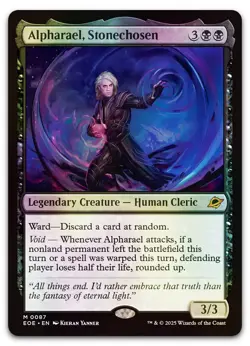 Alpharael, Stonechosen #87 (Foil) (NM) Edge of Eternities EOE Magic MTG - Image 1