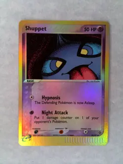 2003 Pokemon Shuppet 43/97 EX Dragon Reverse Holo MP - Image 1
