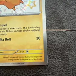 2024 Pokemon PAF EN Pikachu Shiny Rare 131/091 - Image 4