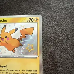 2024 Pokemon PAF EN Pikachu Shiny Rare 131/091 - Image 5