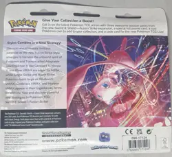 Pokemon TCG Fusion Strike 3 Pack Blister Eevee Promo Sealed - Image 2
