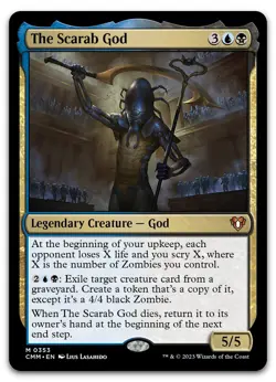 The Scarab God #353 (LP) Commander Masters CMM Magic MTG - Image 1