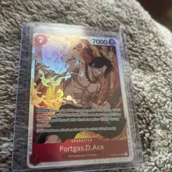 One Piece TCG English OP02-013 Portgas D Ace SR Foil - Image 1