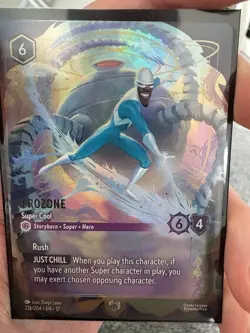 Disney Lorcana Frozone Super Cool Enchanted Foil 226/204 Wilds Unknown - Image 2
