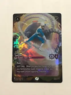 Disney Lorcana Frozone Super Cool Enchanted 226/204 Wilds Unknown NM Holo Rare - Image 1