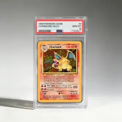 DIY PTCG Rating Card Single Card 1999 EDITION CHARIZARD-HOLO Collection Card - Image 1