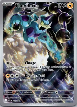 Thundurus Promo Holo SV: Scarlet & Violet Promo Cards 209 NM - Image 1