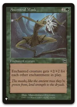 Ancestral Mask (MMQ) #229/350 (NM) List Reprints LIST LIST Magic MTG - Image 1