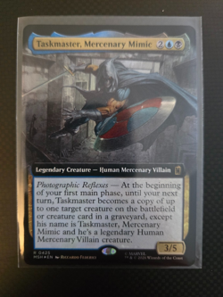 Magic: The Gathering Marvel Taskmaster Mercenary Mimic Rare #0425 MTG MSH Foil - Image 1