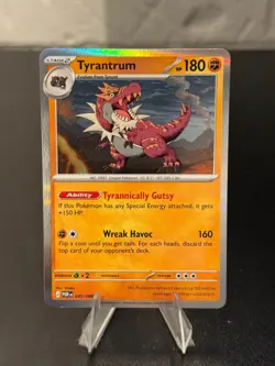 Pokemon Tyrantrum #045/088 English POR Perfect Order Holo Rare - Image 1