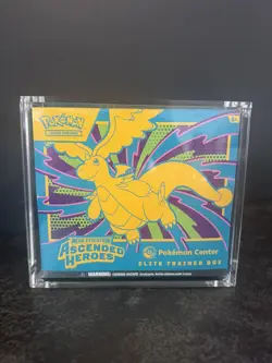 Ascended Heroes Pokemon Center ETB - With Magnetic Acrylic Case - Image 2