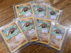 KABUTO 50/62 - FOSSIL 1ST EDITION - NM/LP - POKEMON - Image 1