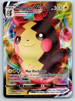 Morpeko VMAX 038/072 Holo VMAX Rare Shining Fates Pokemon Near Mint - Image 1