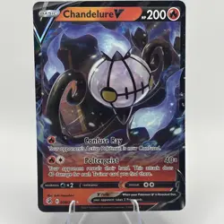 Chandelure V 039/264 Pokemon Swsh08: Fusion Strike Ultra Rare Holo - Image 1