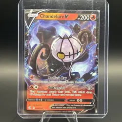 Chandelure V 039/264 Pokemon Swsh08: Fusion Strike Ultra Rare Holo - Image 3